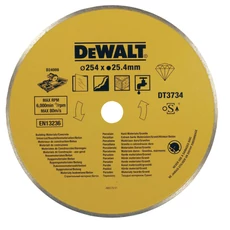 DeWalt DT3734 porcelán/kővágó tárcsa, 250mm