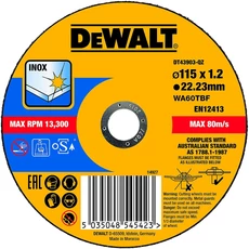 DeWalt DT43903 vágótárcsa, 115mm
