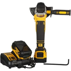 DeWalt DCG405P2 XR akkus sarokcsiszoló, 18V, 125mm (2db 5.0Ah akkuval és töltővel)