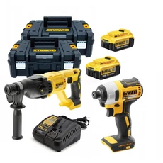 DeWalt DCK2023M2T XR akkus gépszett (2 gép, 2db 4.0Ah akkuval és töltővel)