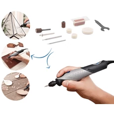 Dremel Stylo+ 2050-15 esztergáló szerszám tartozékokkal, 9W