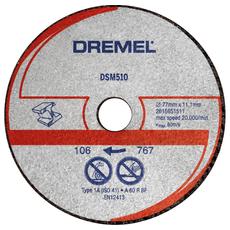 Dremel DSM510 vágókorong fémhez és műanyaghoz, 77mm
