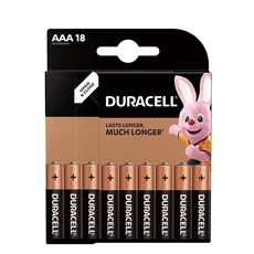 Duracell Basic LR03 alkáli mikro elem, AAA, 1.5V, 18db