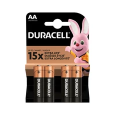Duracell Basic LR06 alkáli elem, AA, 1.5V, 4db