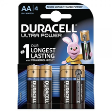 Duracell Ultra LR06 alkáli ceruza elem, AA, 1.5V, 4db