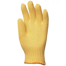 EP kötött vastag kevlar kesztyű, vágásbiztos, hőálló, sárga, 9