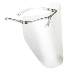 Ganteline Earline felhajtható labor arcvédő látómező, víztiszta