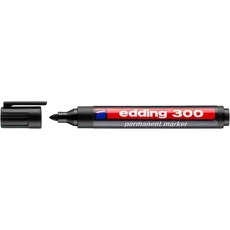 Edding 300 alkoholos jelölőfilc, kerek, fekete, 1.5-3mm