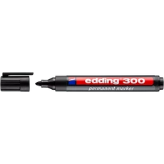 Edding 300 alkoholos jelölőfilc, kerek, fekete, 1.5-3mm