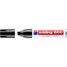 Edding 800 alkoholos jelölőfilc, vágott, fekete, 4-12mm