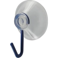 DIP tapadókorongos akasztó, fehér, 2db