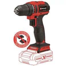 Einhell PXC TE-CD 18/40 Li BL-Solo akkus fúró-csavarozó, 18V, 40Nm (akku és töltő nélkül)