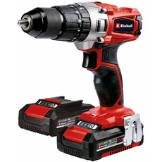 Einhell TE-CD 18/2 Li-i +64 akkus ütvefúró-csavarozó szett, 18V, 2x2.0Ah akkuval és töltővel