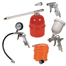 Einhell kompresszor tartozék szett 5 részes