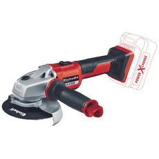 Einhell PXC AXXIO TE-AG 18 Li-Solo akkus sarokcsiszoló, 18V, 125mm (akku és töltő nélkül)