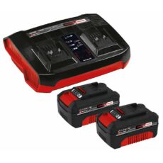 Einhell PXC&amp;Twincharger Kit 2x2x4.0Ah akku+dupla töltő szett, 18V, 900W