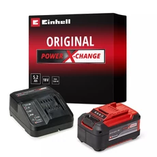 Einhell PXC Starter Kit 5.2Ah akku + 3A töltő szett