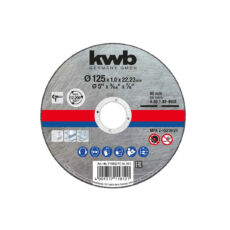 KWB Cut-Fix fémvágó korong, extra vékony, INOX, 125x22.2x1mm