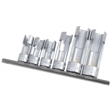Ellient Tools nyitott crowafej készlet, metrikus, 1/2" és 3/8", 6 db-os
