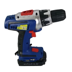 Erba Akkumulátoros csavarozó, fúrógép 14.4V (1.3Ah akkuval és töltővel) Erba Akkumulátoros csavarozó, fúrógép 14.4V (1.3Ah akkuval és töltővel)