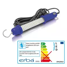 Erba LED munkalámpa, 60 LED, 10W, 230V