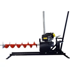 Eurokomax vízszintes ipari talajfúrógép tartozékokkal (benzines, HONDA GCV170)