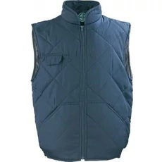Europrotection Chouka steppelt mellény, 3 zsebes, kék, 3XL Europrotection Chouka steppelt mellény, 3 zsebes, kék, 3XL
