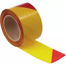 Coverguard EP jelzőszalag, 7cm/200m, sárga-piros