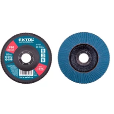 Extol lamellás csiszoló Inox, acél és Alu munkadarabok csiszolására, 115×22mm, P100 Extol lamellás csiszoló Inox, acél és Alu munkadarabok csiszolására, 115×22mm, P100