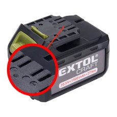 Extol 402440 akkumulátor töltő Li-ion akkuhoz, 3 saru, 20.5V, 1500mAh