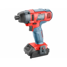 Extol Share20V Akkus ütvecsavarozó 1/4", 180Nm, 2.0Ah akkuval és töltővel Extol Share20V Akkus ütvecsavarozó 1/4", 180Nm, 2.0Ah akkuval és töltővel