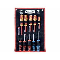 Extol csavarhúzó készlet szigetelt/nem szigetelt, 6+5db Extol csavarhúzó készlet szigetelt/nem szigetelt, 6+5db