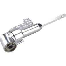 Extol hosszabbító szár bitekhez, L-alakú (105°) 1/4"x140mm