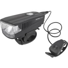 Extol Light biciklis, akkus elülső LED lámpa duda funkcióval, USB, fehér, 5W, 350lm