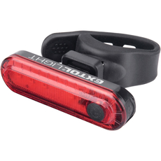 Extol Light biciklis, akkus hátsó LED lámpa, USB, piros, 30lm