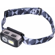 Extol Light LED fejlámpa, tölthető akkuval+AAA elemmel