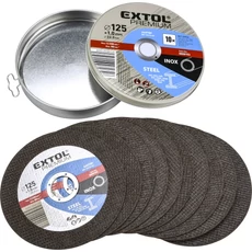 Extol vágókorong, INOX, 125mm, 10db