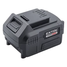 Extol 20V-os, 4000mAh-ás Li-Ion akkumulátor