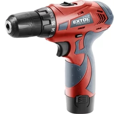 Extol akkus fúró csavarozó, 12V, Li-ion 1300 mAh akkuval