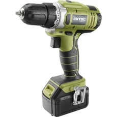 Extol akkus fúró csavarozó, 18V, Li-ion, 2db 1500 mAh akkuval
