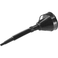 Extol tölcsér üzemanyagokhoz szűrővel, kétrészes