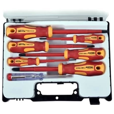 Extol csavarhúzó készlet szigetelt 1000V, fáziskereső 7db Extol csavarhúzó készlet szigetelt 1000V, fáziskereső 7db