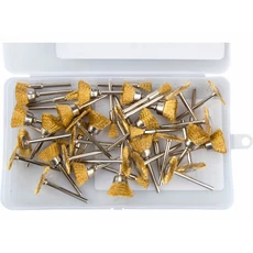 Extol Craft mini drótcsiszoló készlet 45db