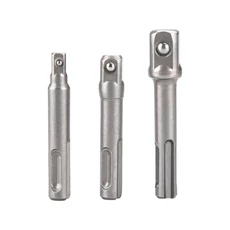 Extol dugókulcs adapter készlet 3db-os, 1/4"-3/8"-1/2"
