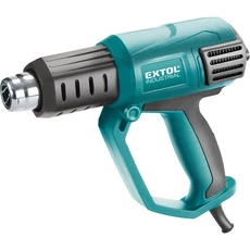 Extol hőlégfúvó, 2000W két fokozatú, 1000W/2000W, 50/650°C, 250/500 L/perc