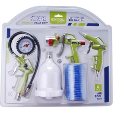 Extol alap légkompresszor tartozék szett, 4db