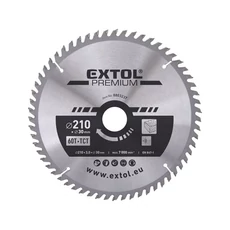 Extol körfűrészlap, keményfémlapkás, 22.2x125mm, T24
