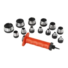 Extol lyukasztó készlet,  5-35mm 14 részes