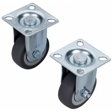 Extol Premium műszerkocsi kerék, rögzítőtalpas, 50mm, 2db