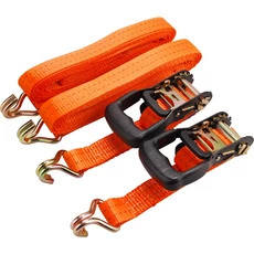 Extol kampós rakományrögzítő gurtni, 5mx35mm 2db